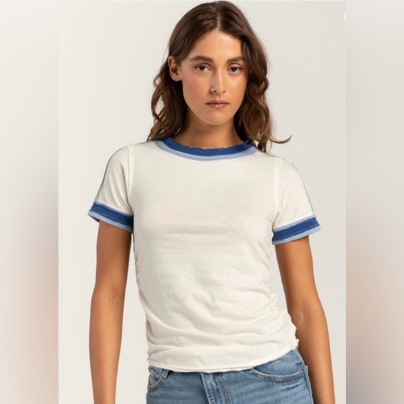 NWT We The Free Sporty Mix Tee - Picture 4 of 11